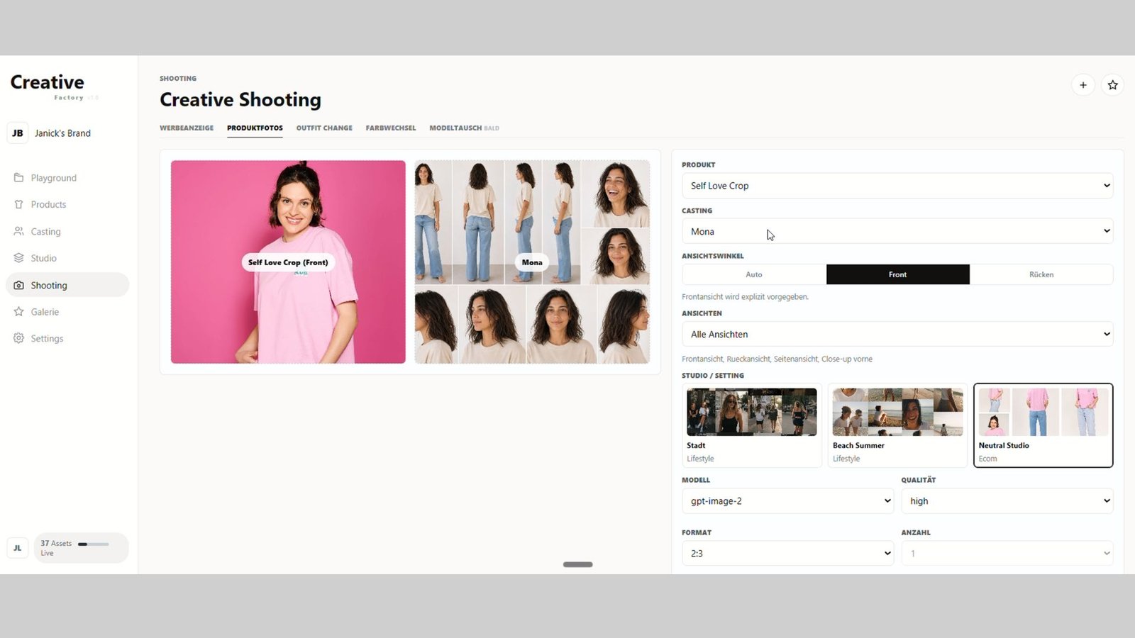 Creative Factory – Vorschau